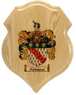 addesoun-family-crest-plaque