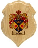 aelfred-family-crest-plaque