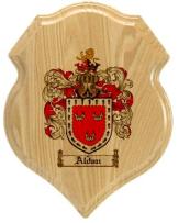 aldan-family-crest-plaque